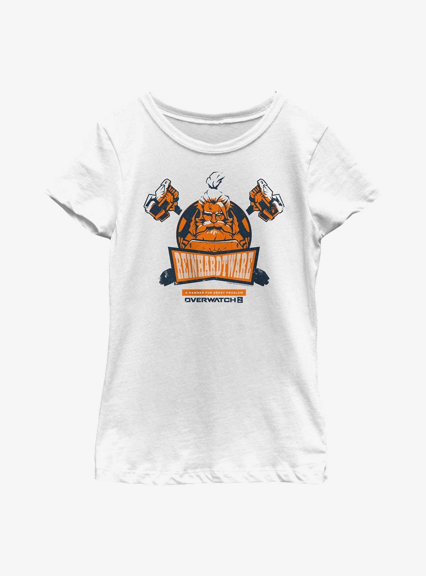 Overwatch 2 Reinhardtware Icon Youth Girls T-Shirt, , hi-res