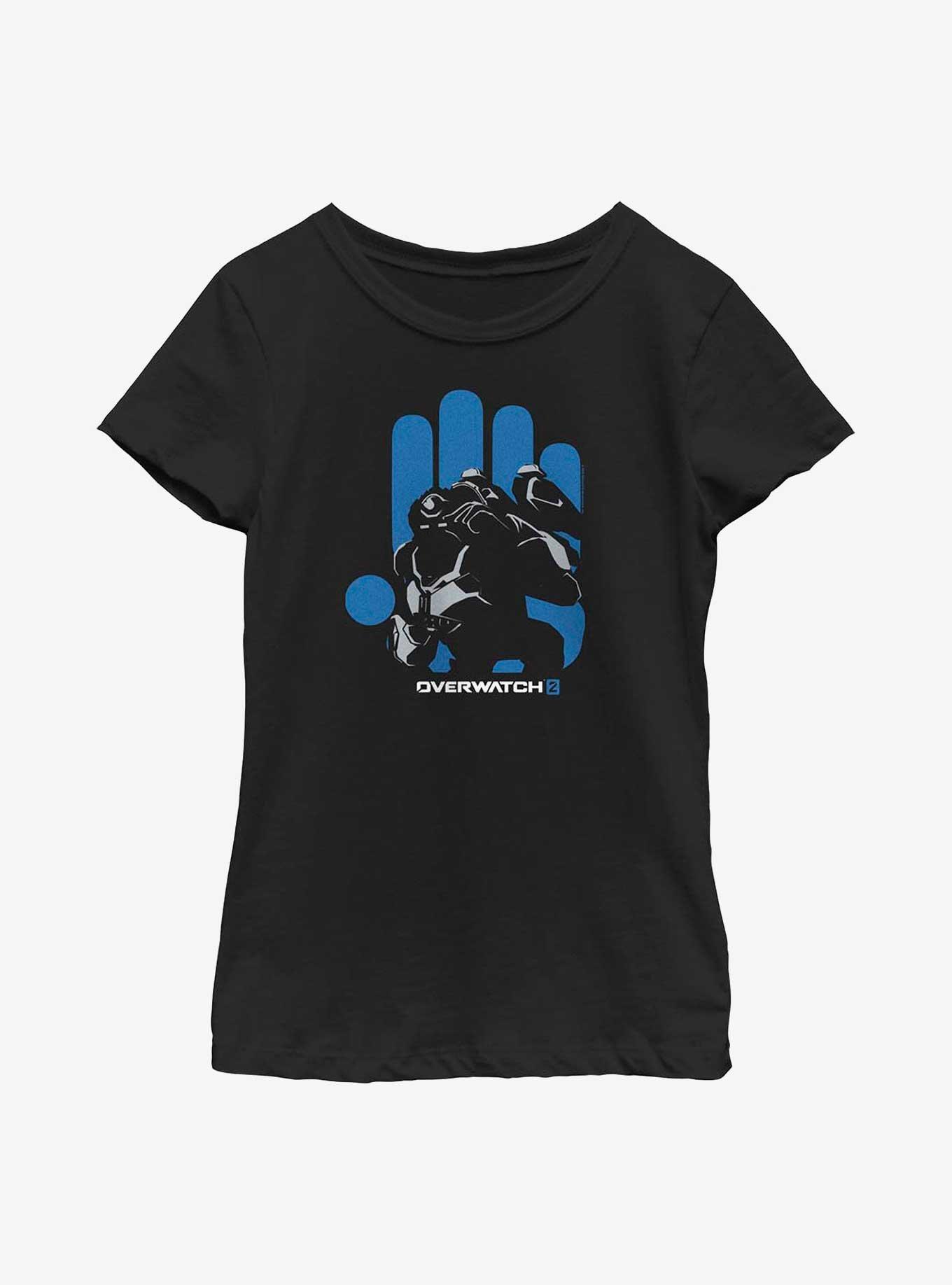 Overwatch 2 Winston Gorilla Hand Youth Girls T-Shirt, , hi-res
