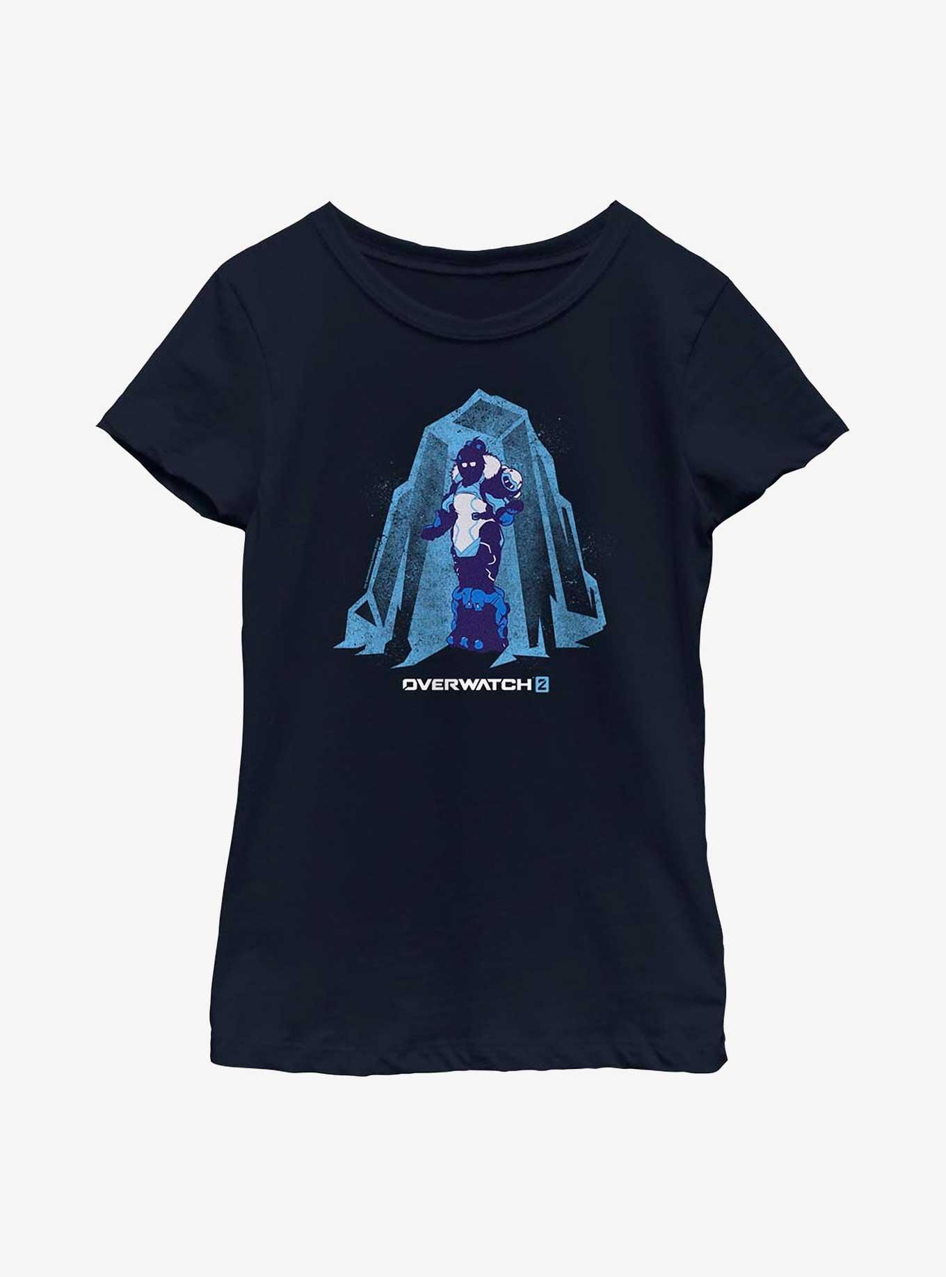 Overwatch 2 Mei Iceberg Youth Girls T-Shirt, NAVY, hi-res