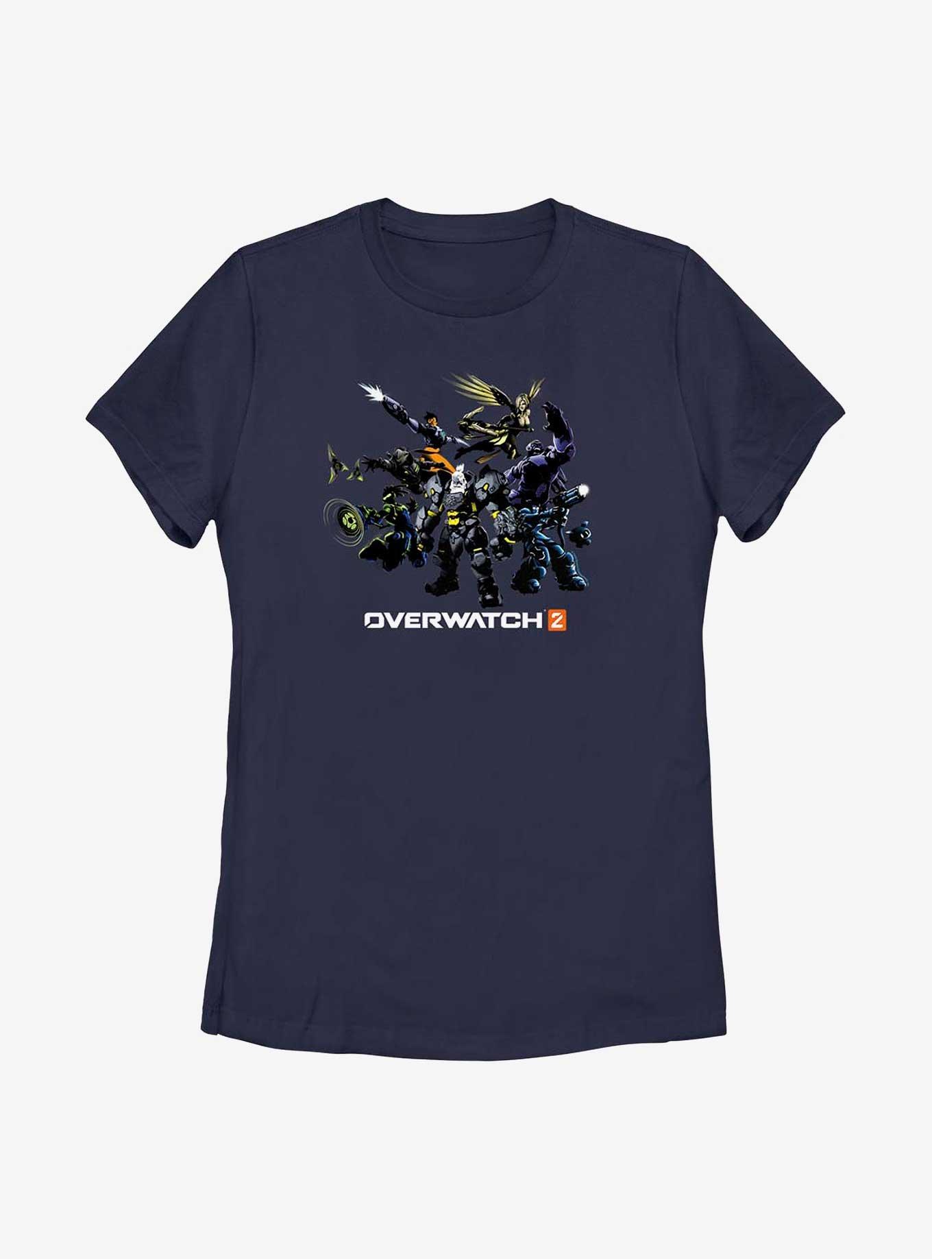 Overwatch 2 Group Action Shot Womens T-Shirt, , hi-res