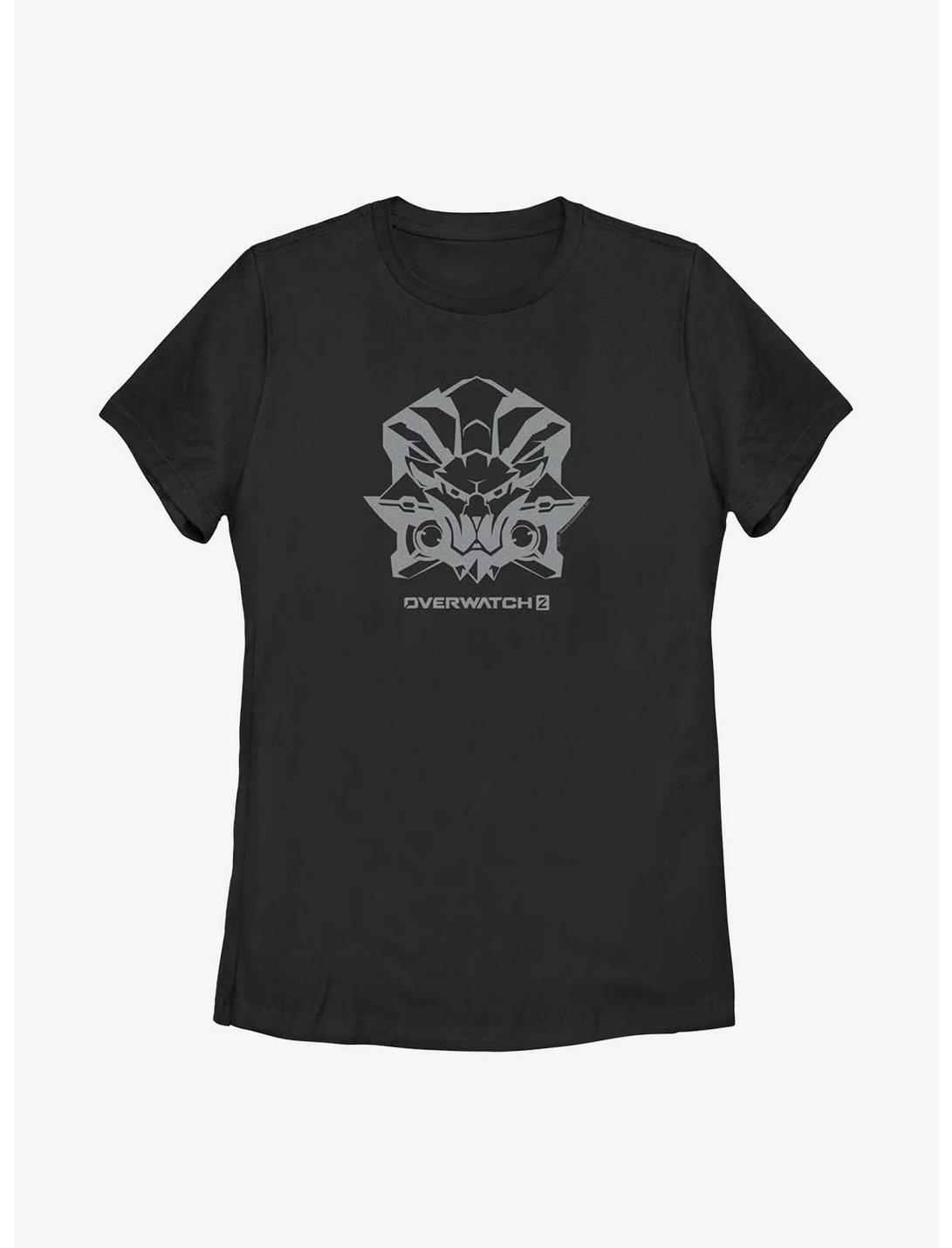 Overwatch 2 Reinhardt Icon Womens T-Shirt, BLACK, hi-res