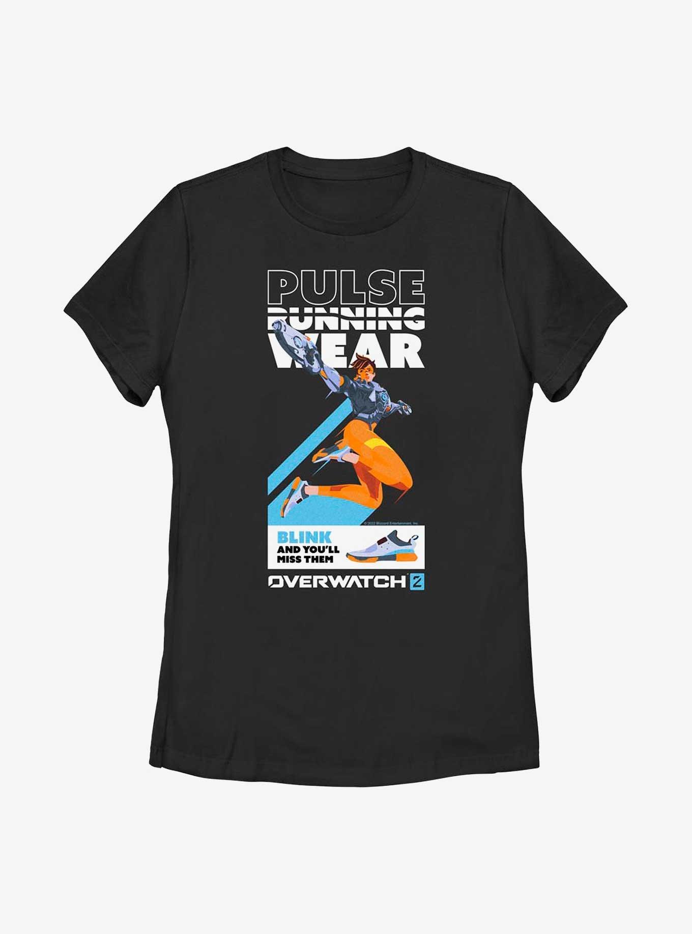 Overwatch 2 Tracer Pulse Running Wear Womens T-Shirt, , hi-res