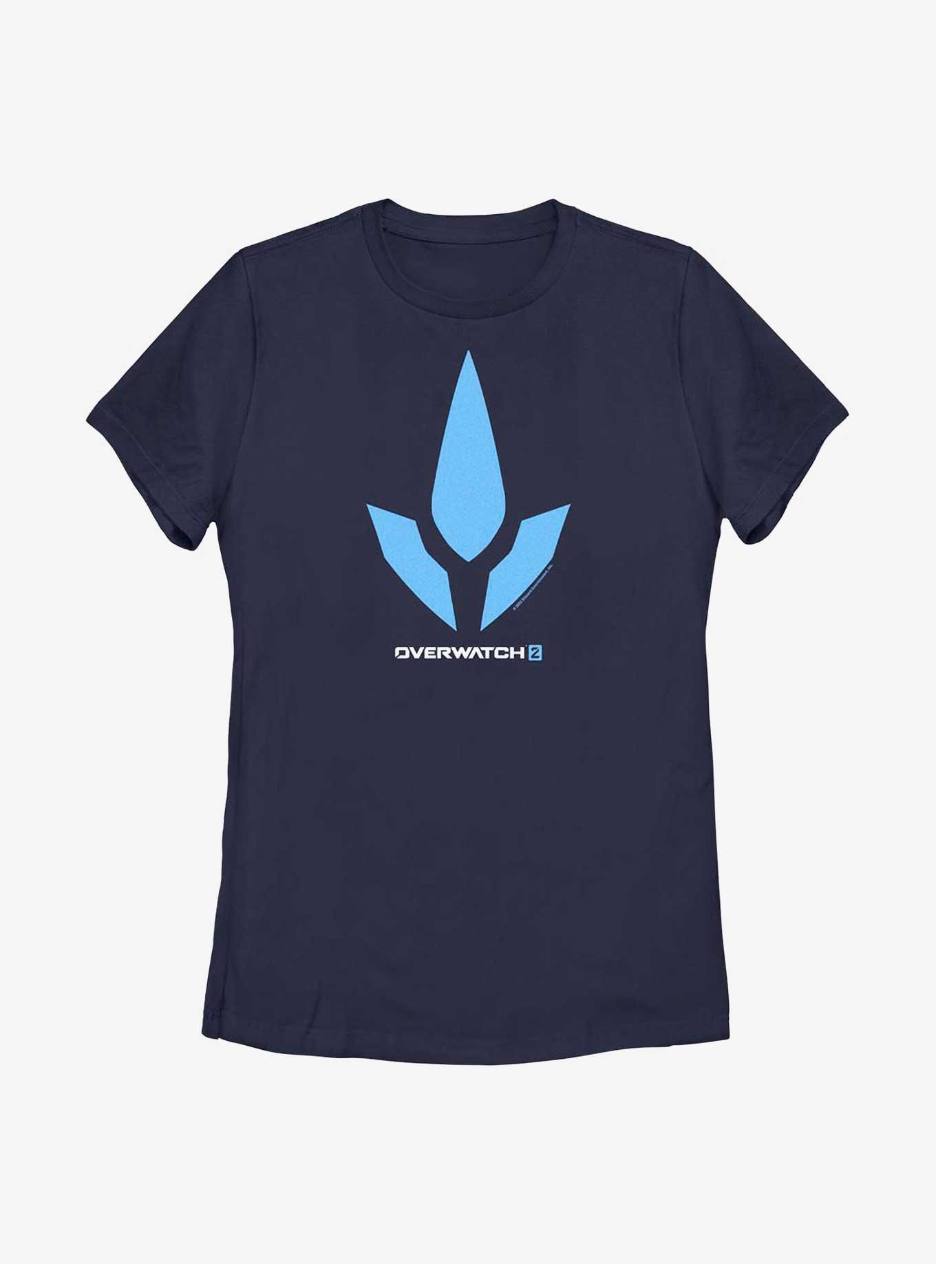 Overwatch 2 Echo Icon Womens T-Shirt, NAVY, hi-res