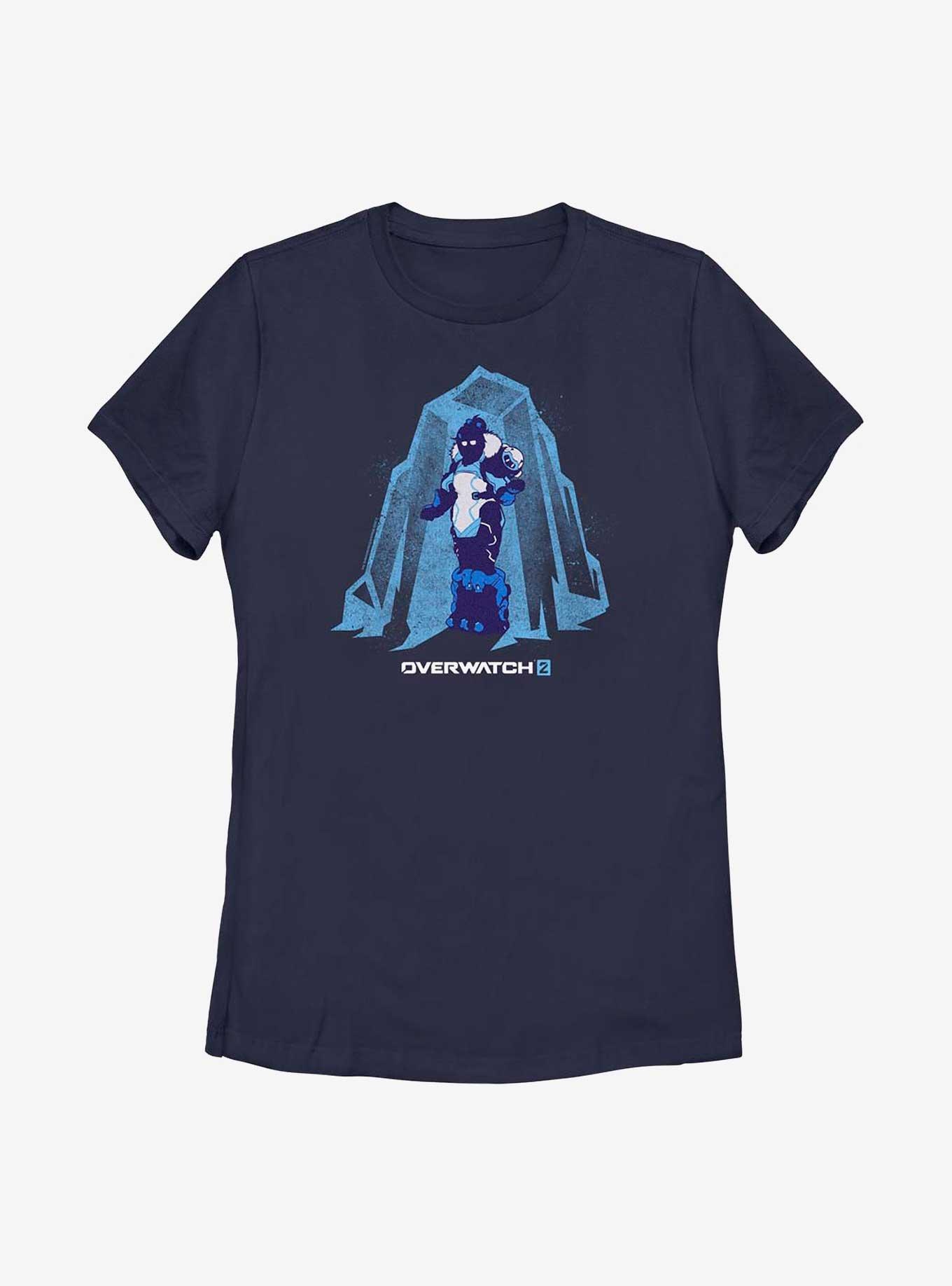 Overwatch 2 Mei Iceberg Womens T-Shirt, NAVY, hi-res