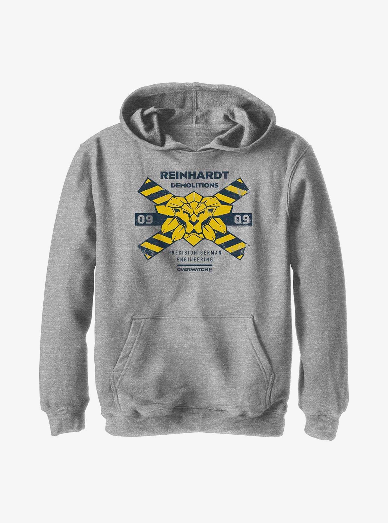 Overwatch 2 Reinhardt Demolitions Youth Hoodie, , hi-res