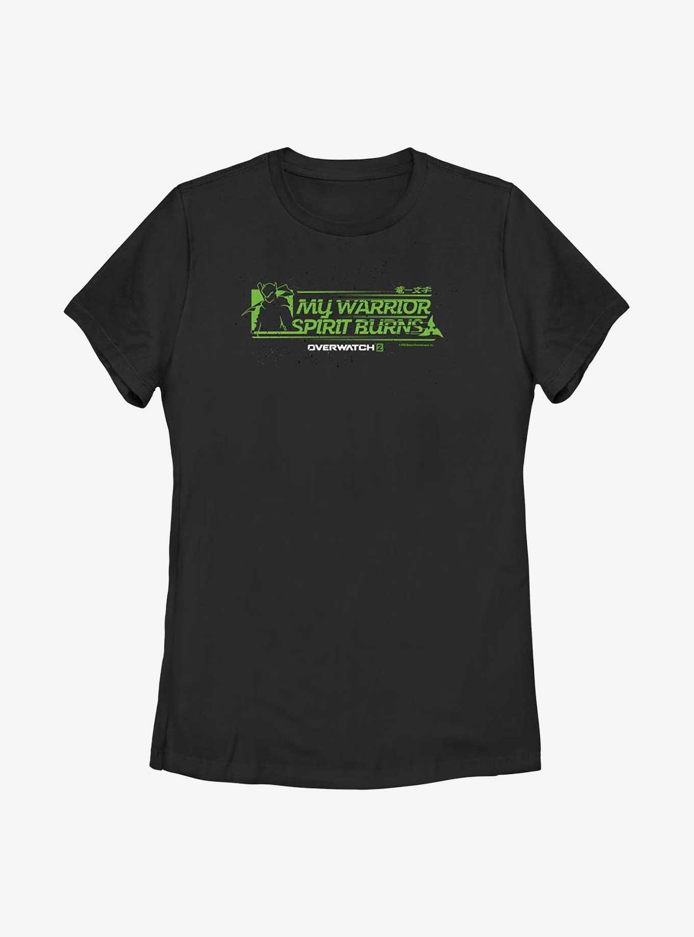 Overwatch 2 Warrior Spirit Womens T-Shirt, BLACK, hi-res
