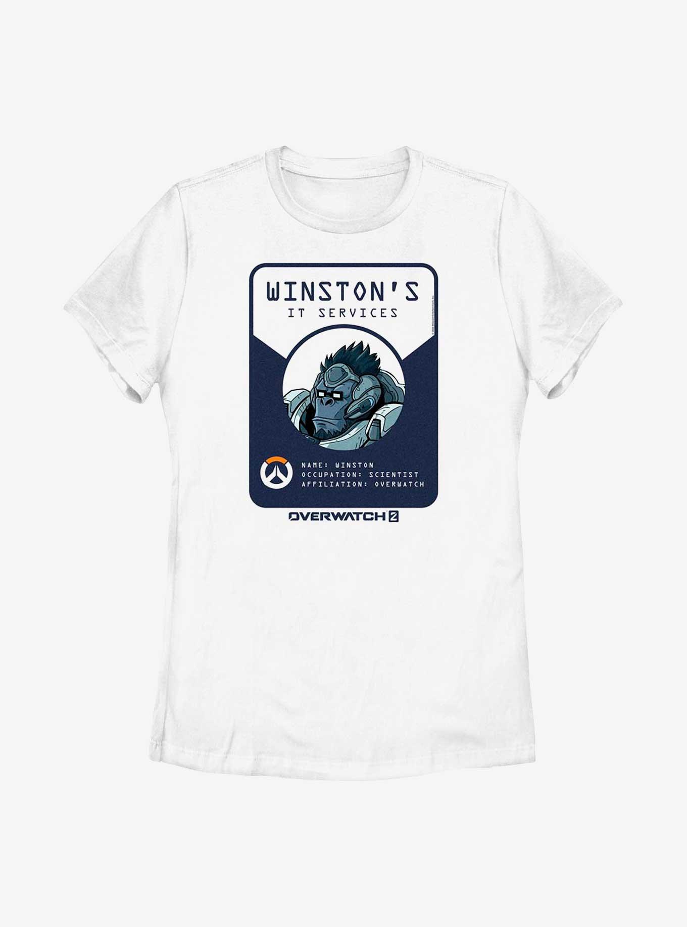 Overwatch 2 Winston's IT Services Womens T-Shirt, , hi-res