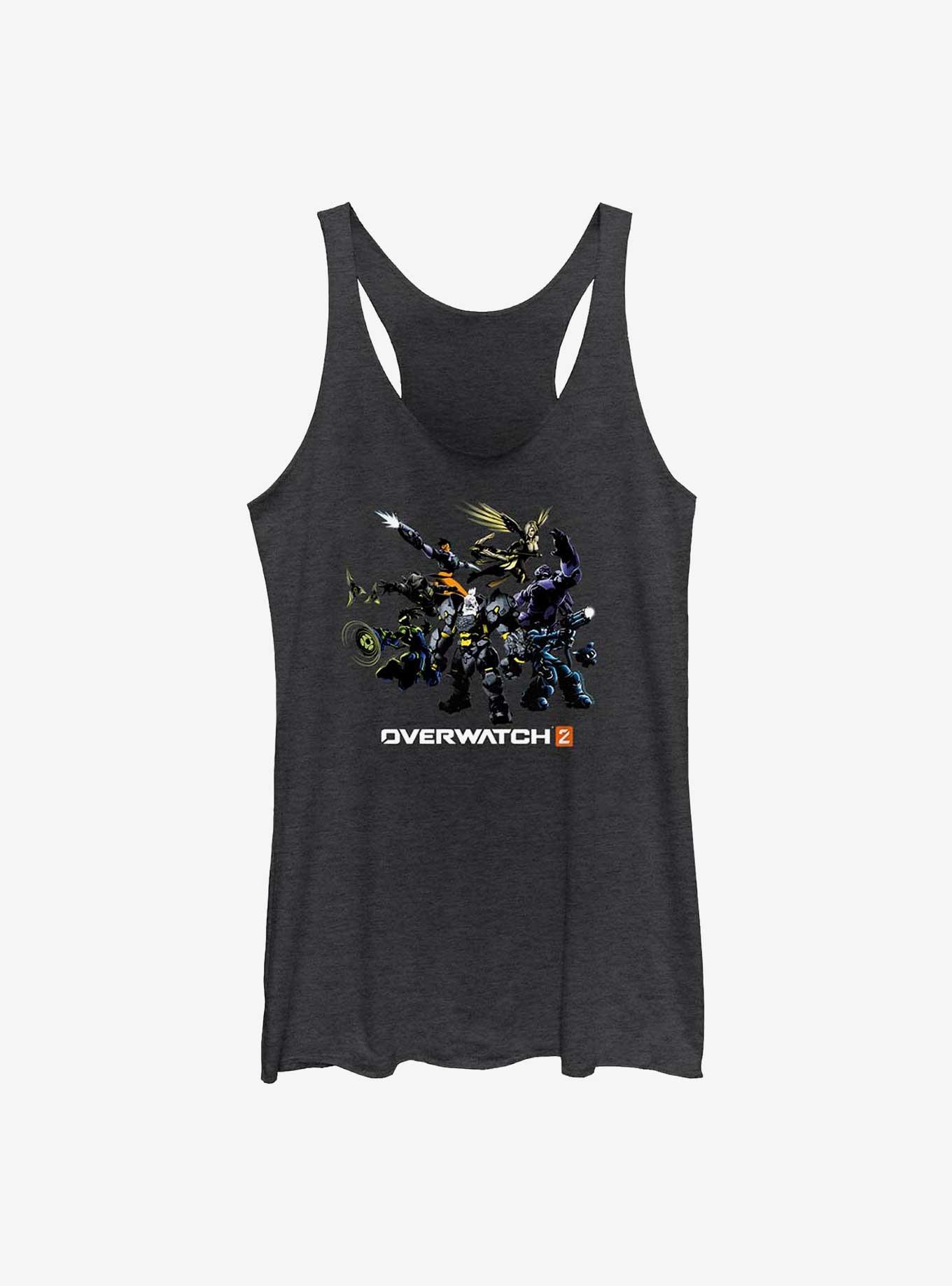 Overwatch 2 Group Action Shot Womens Tank Top, , hi-res