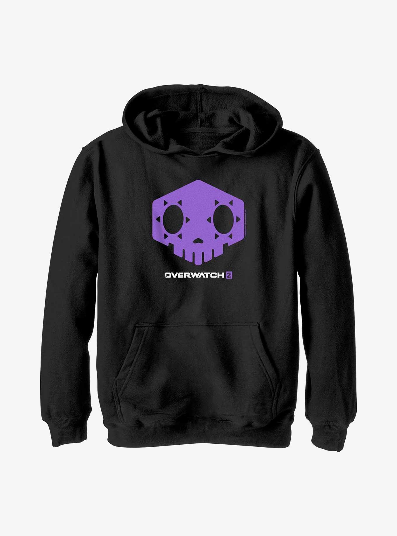 Overwatch 2 Sombra Icon Youth Hoodie, , hi-res