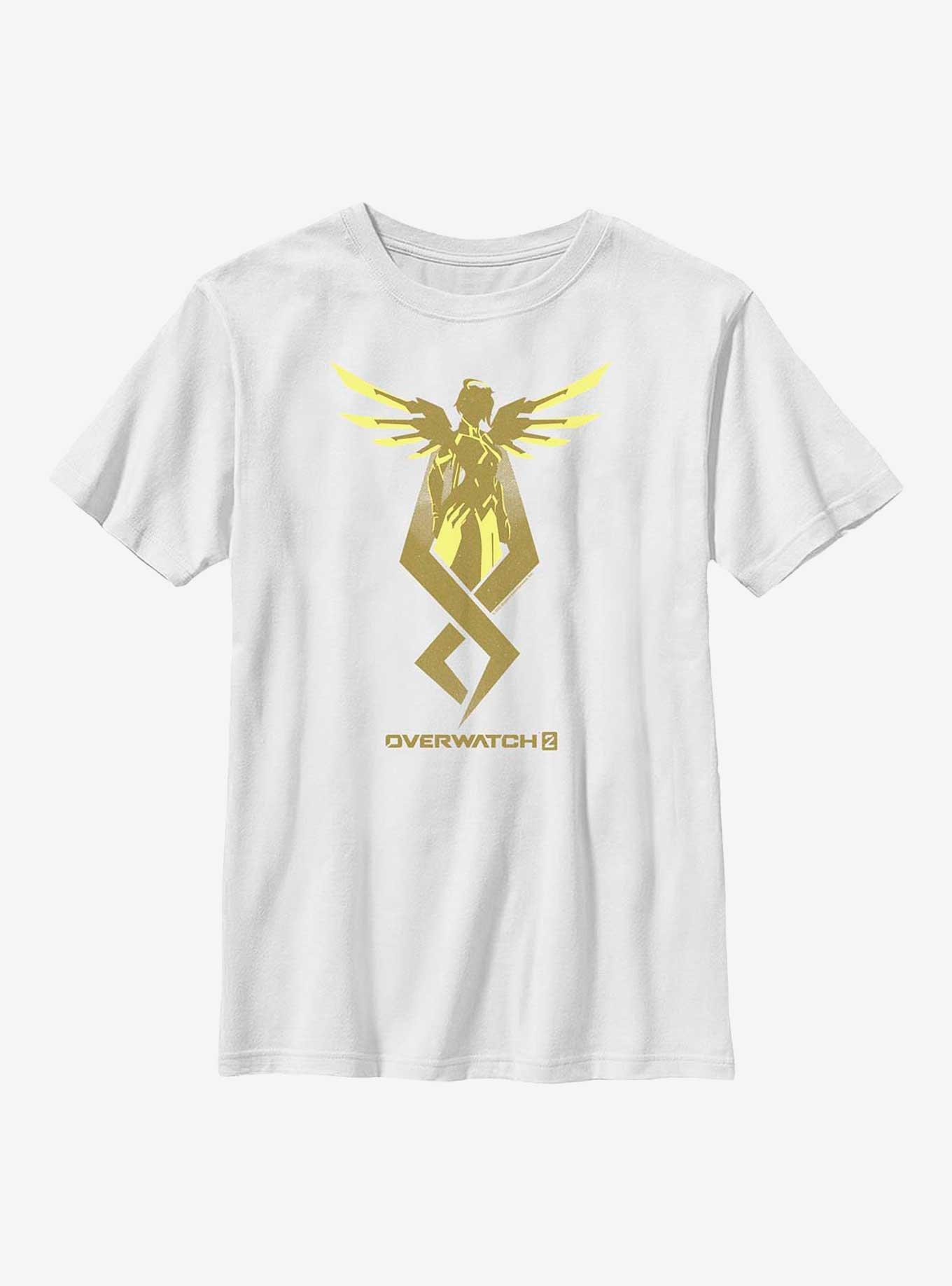 Overwatch 2 Mercy Icon Youth T-Shirt, , hi-res