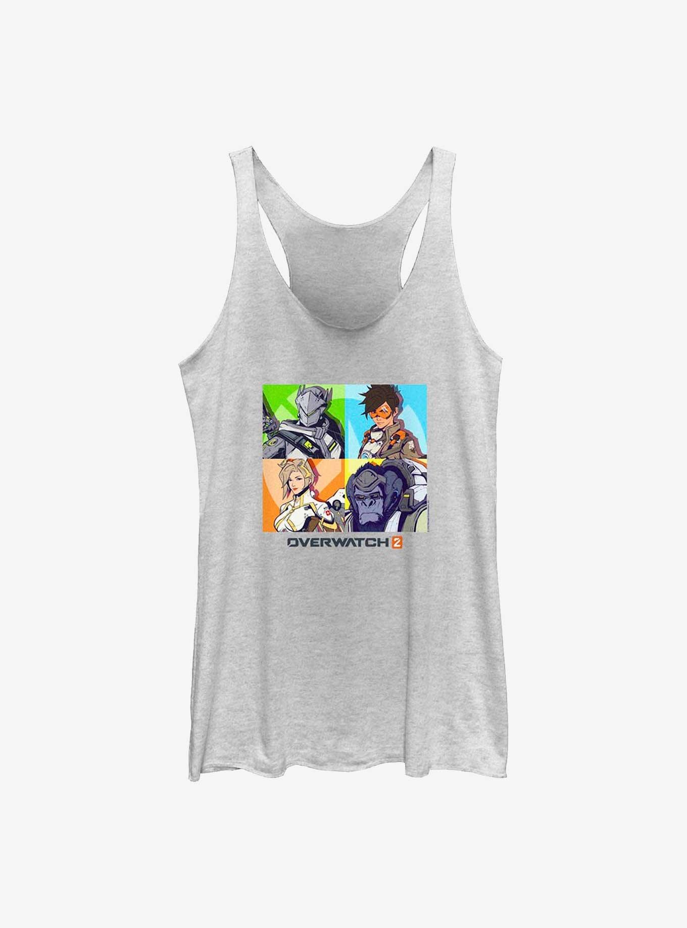 Overwatch 2 Genji, Tracer, Mercy, & Winston Womens Tank Top, , hi-res