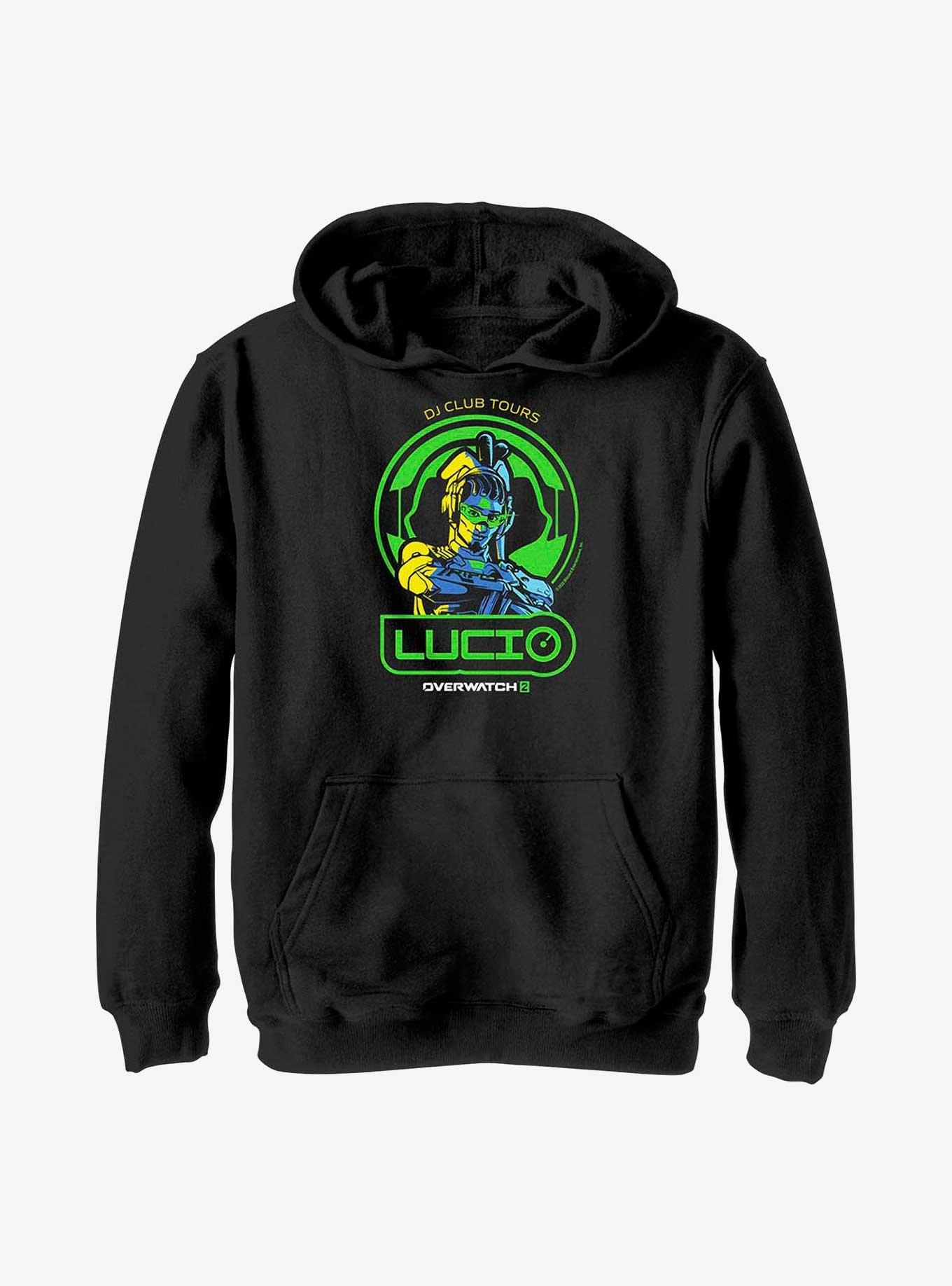 Overwatch 2 Lucio DJ Club Tours Youth Hoodie, , hi-res