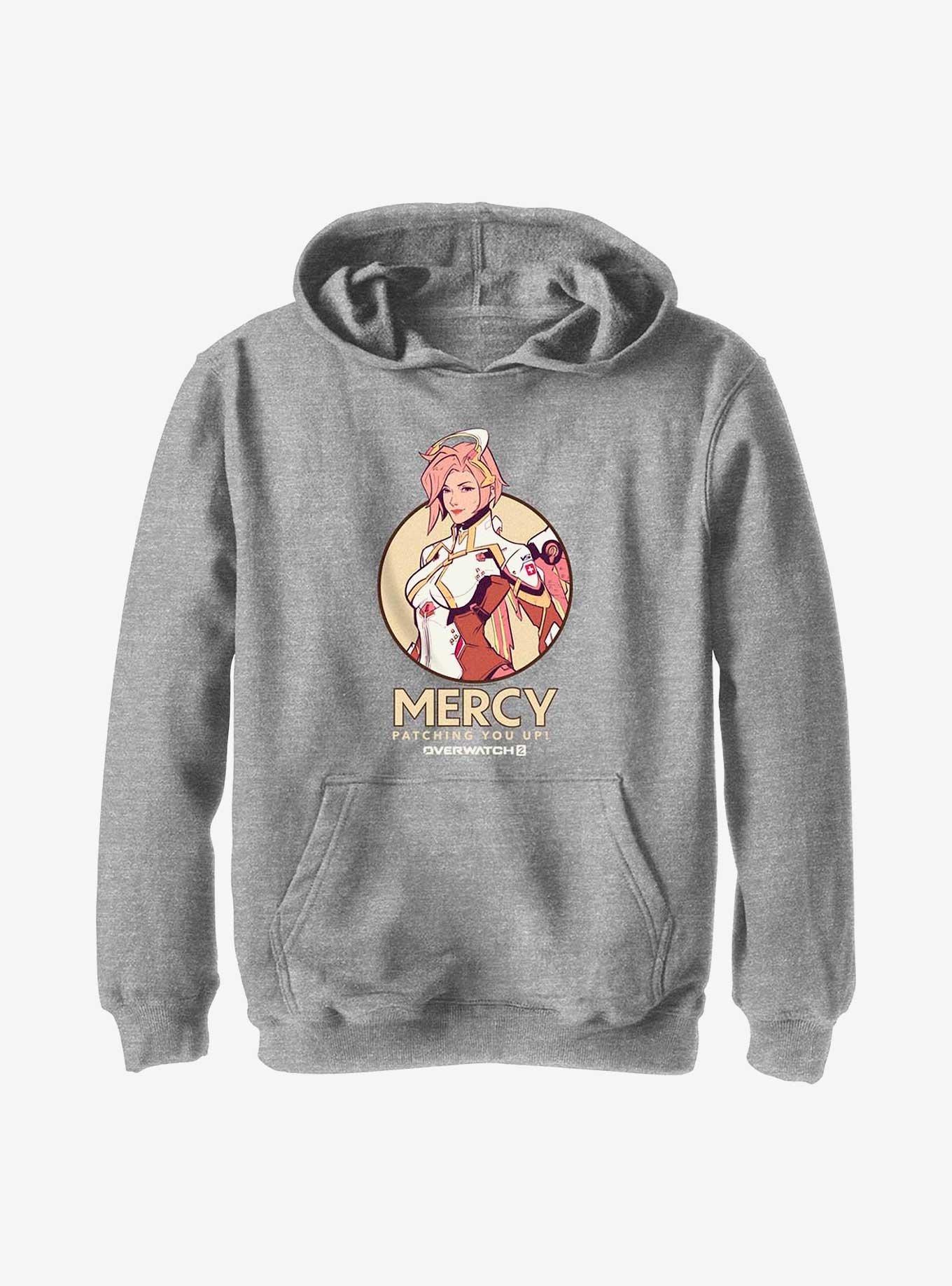 Overwatch 2 Mercy Patching You Up Youth Hoodie, , hi-res