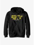 Overwatch 2 Reinhardt Justice Will Be Done Youth Hoodie, BLACK, hi-res