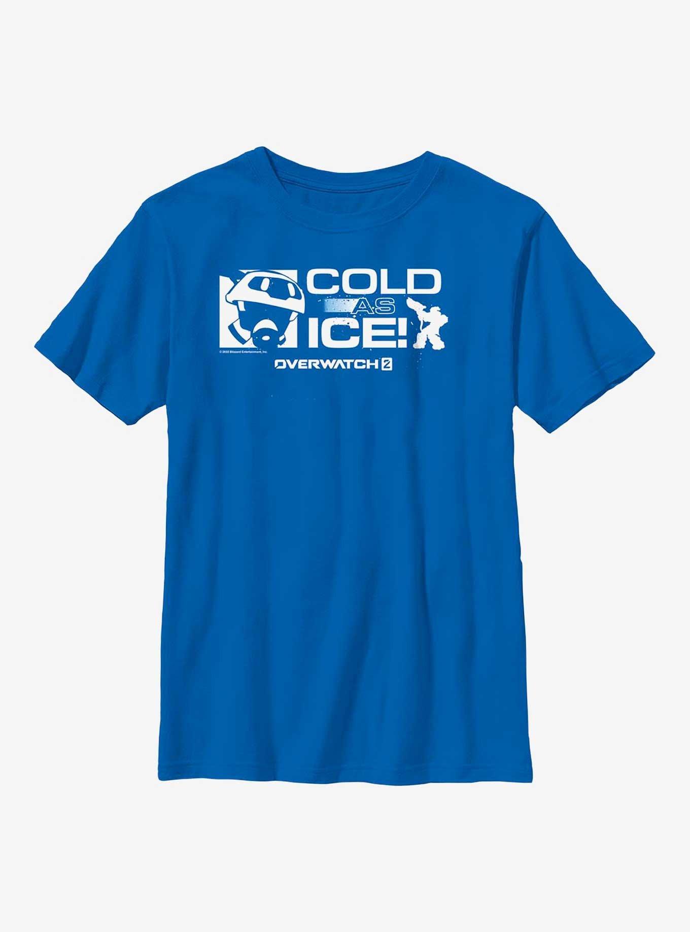 Overwatch 2 Cold As Ice Youth T-Shirt, ROYAL, hi-res view 1