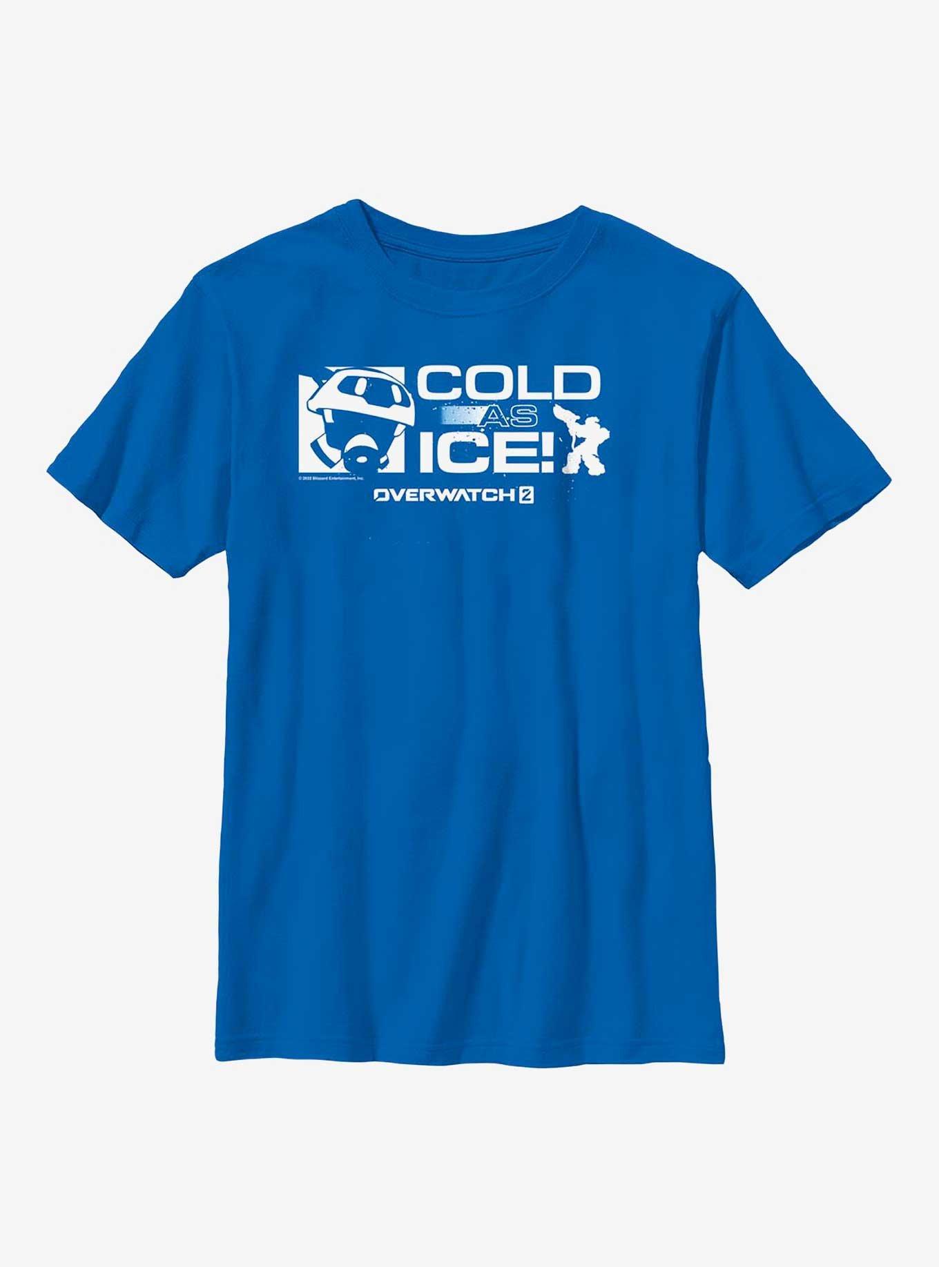 Overwatch 2 Cold As Ice Youth T-Shirt, ROYAL, hi-res