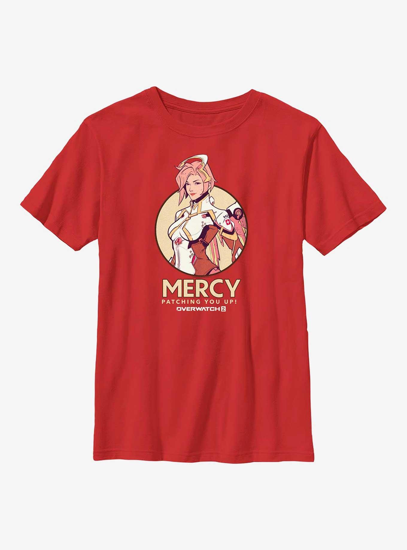 Overwatch 2 Mercy Patching You Up Youth T-Shirt, , hi-res