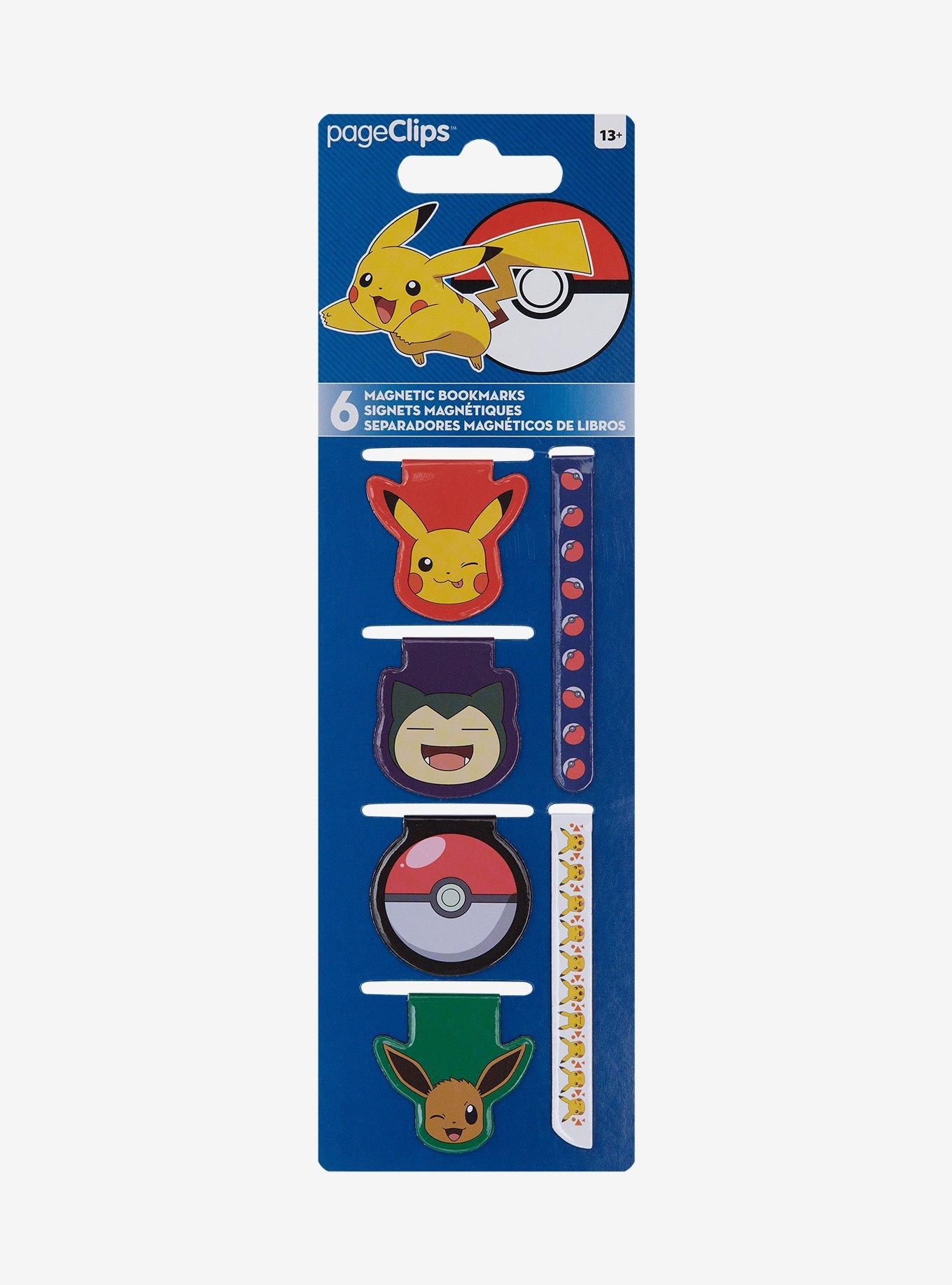 Pokemon Character Magnetic Bookmark Set, , hi-res