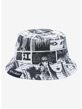 Plus Size Junji Ito Faces Bucket Hat, , hi-res