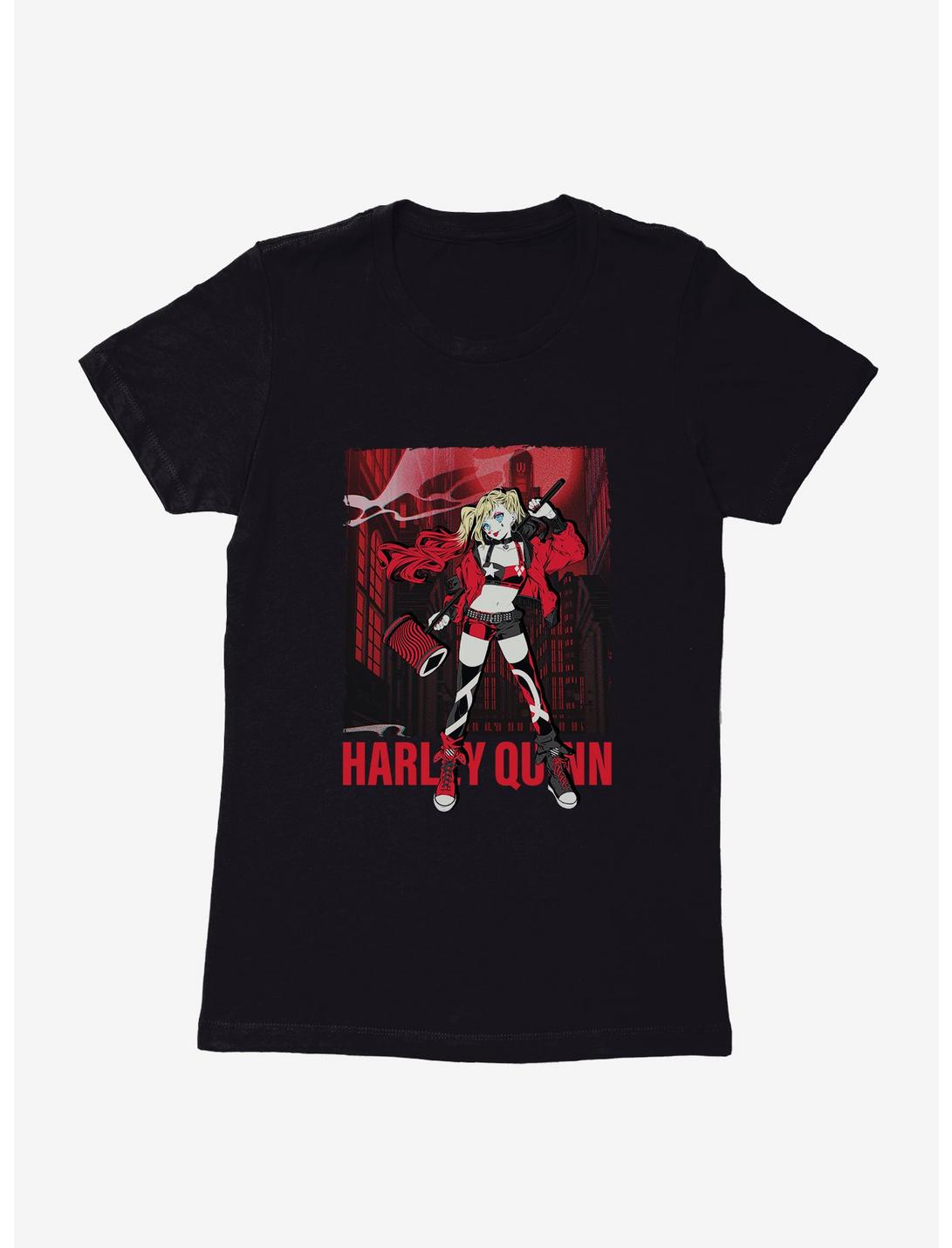 Harley Quinn Anime Gotham Womens T-Shirt, , hi-res