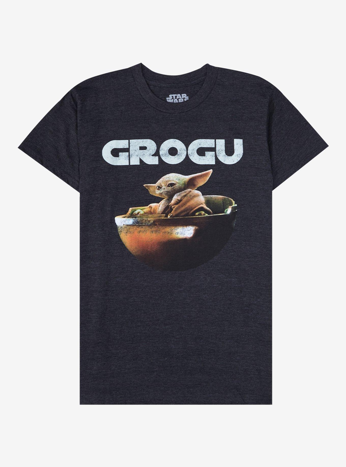 Star Wars The Mandalorian Grogu T-Shirt, BLACK, hi-res