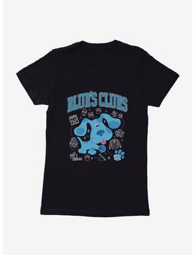 Blue's Clues Collegiate Font Icons Womens T-Shirt, , hi-res