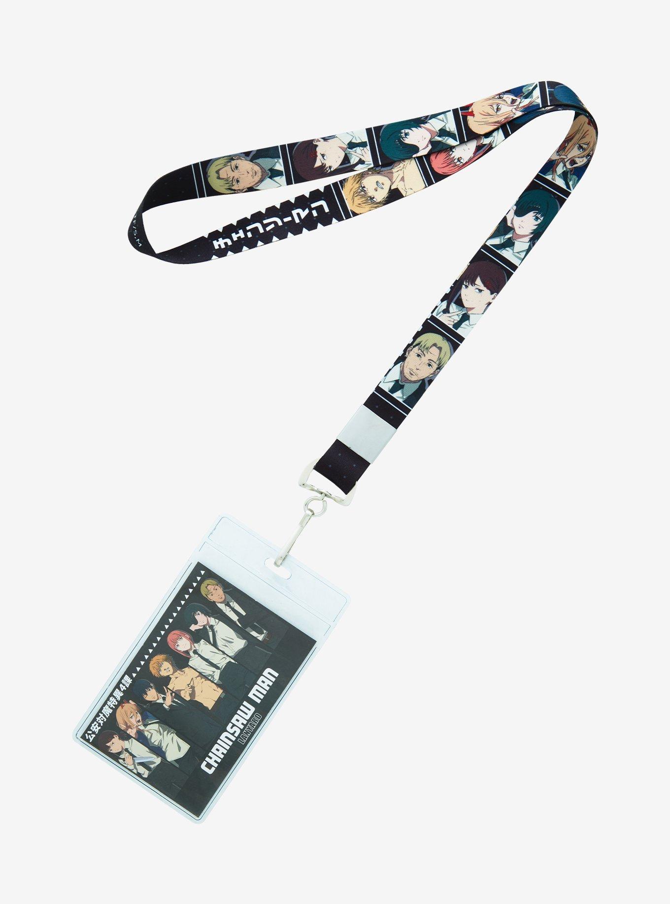 Chainsaw Man Character Panel Lanyard, , hi-res