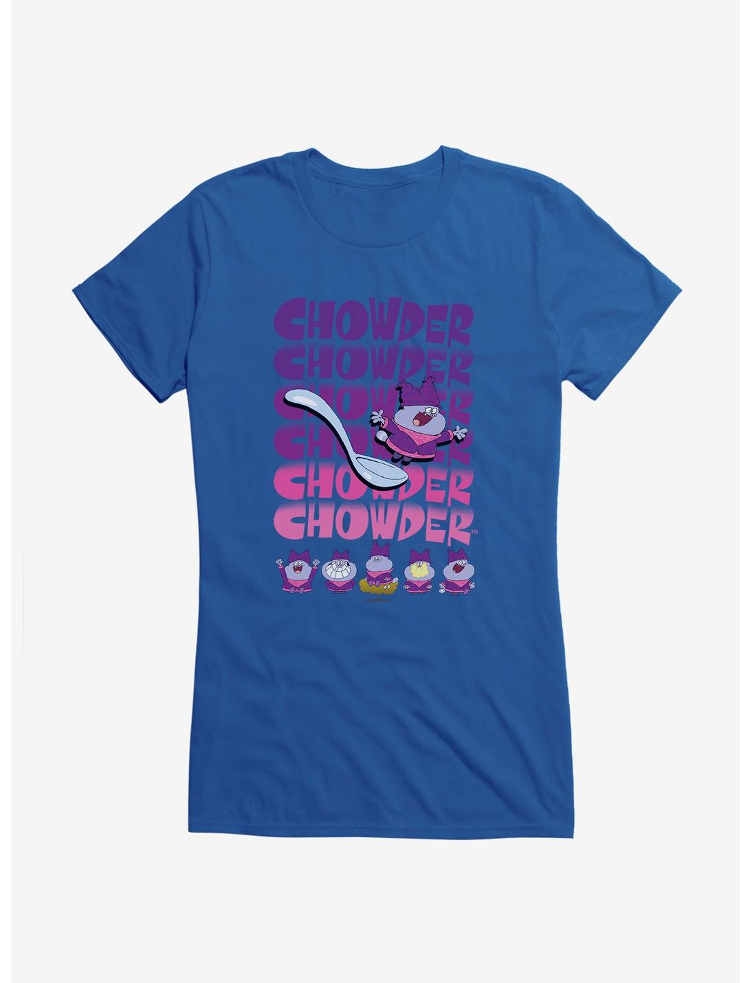 Cartoon Network Chowder Purple Hues Girls T-Shirt, , hi-res