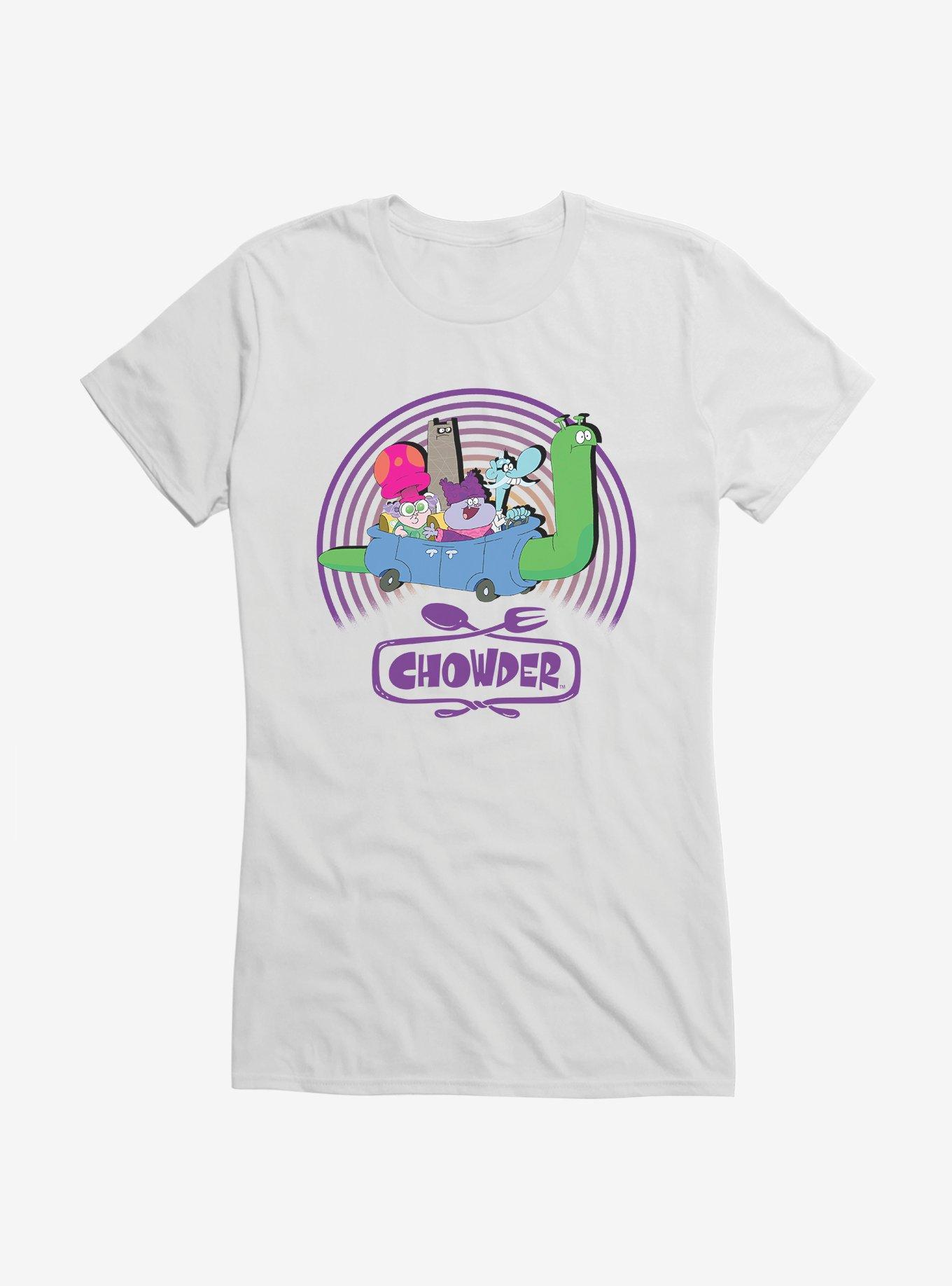 Cartoon Network Chowder Traveling Posse Girls T-shirt 