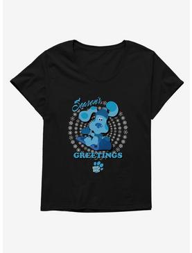 Blue's Clues Season's Greetings Womens T-Shirt Plus Size, , hi-res