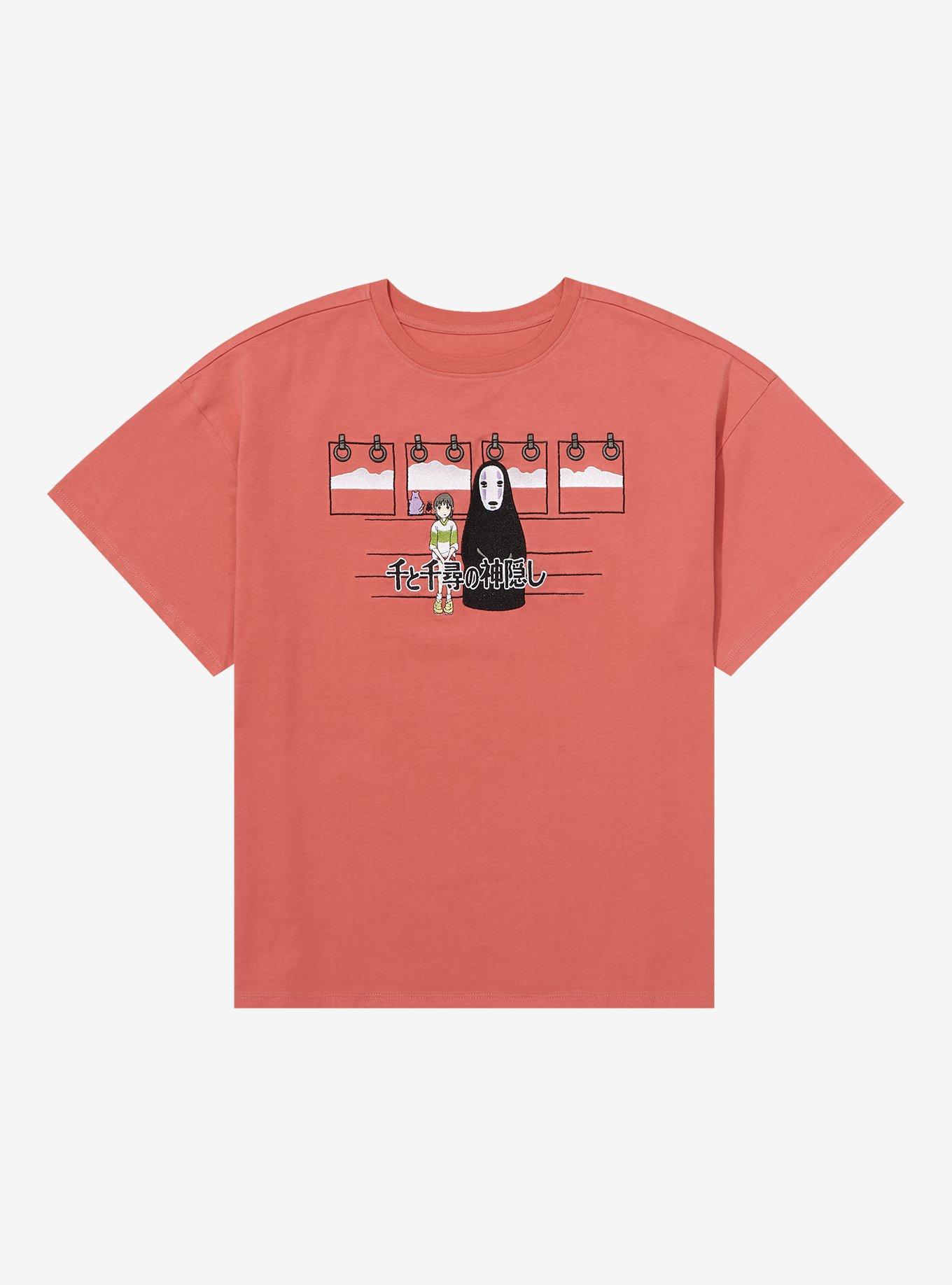 Studio Ghibli Spirited Away Chihiro & No-Face Train Portrait Women's T-Shirt  - BoxLunch Exclusive