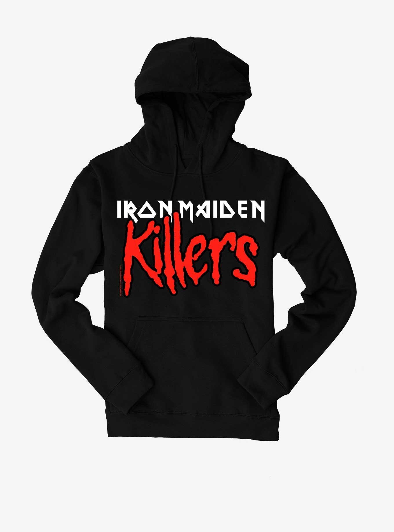 Iron Maiden Killers Hoodie, BLACK, hi-res