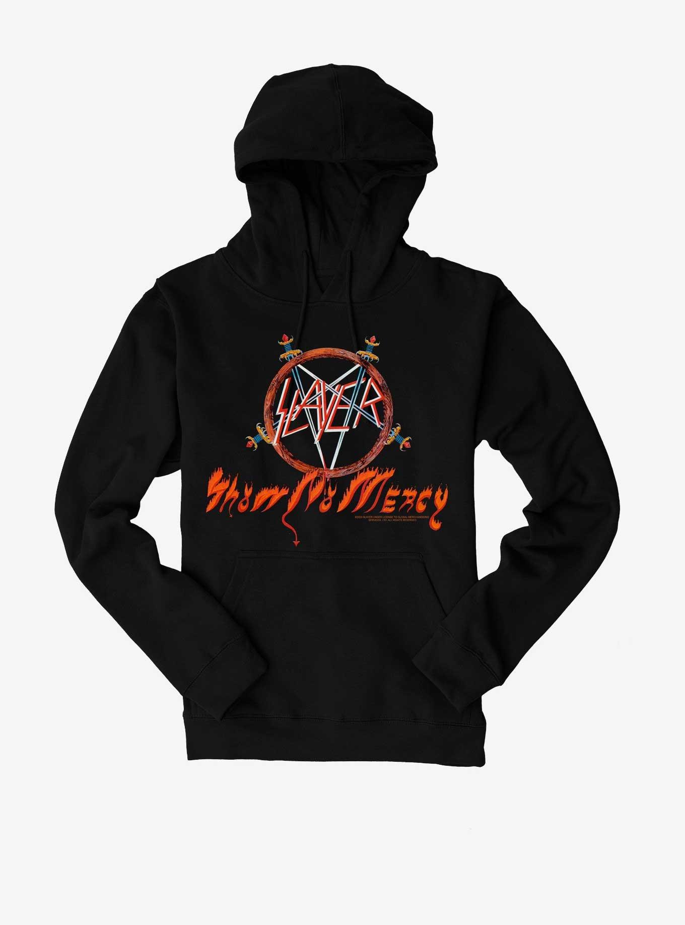 Slayer Show No Mercy Hoodie BLACK Hot Topic