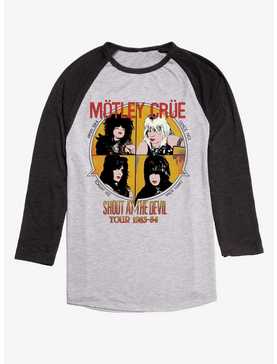 Motley Crue Shout At The Devil Tour 1983-84 Raglan T-Shirt, , hi-res