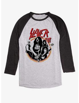 Slayer Tour '84 Raglan T-Shirt, , hi-res