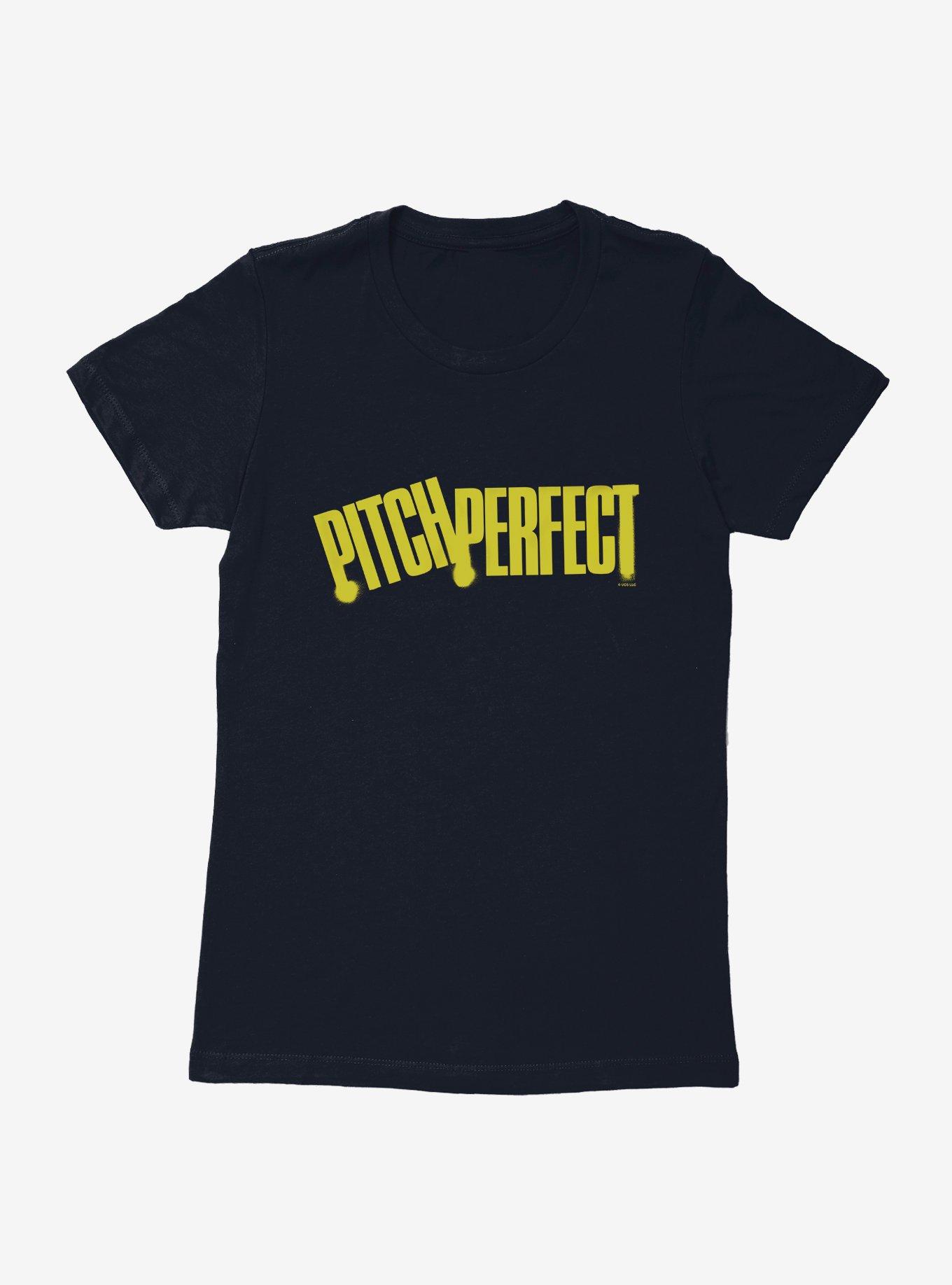 Pitch Perfect Logo Womens T-Shirt, MIDNIGHT NAVY, hi-res