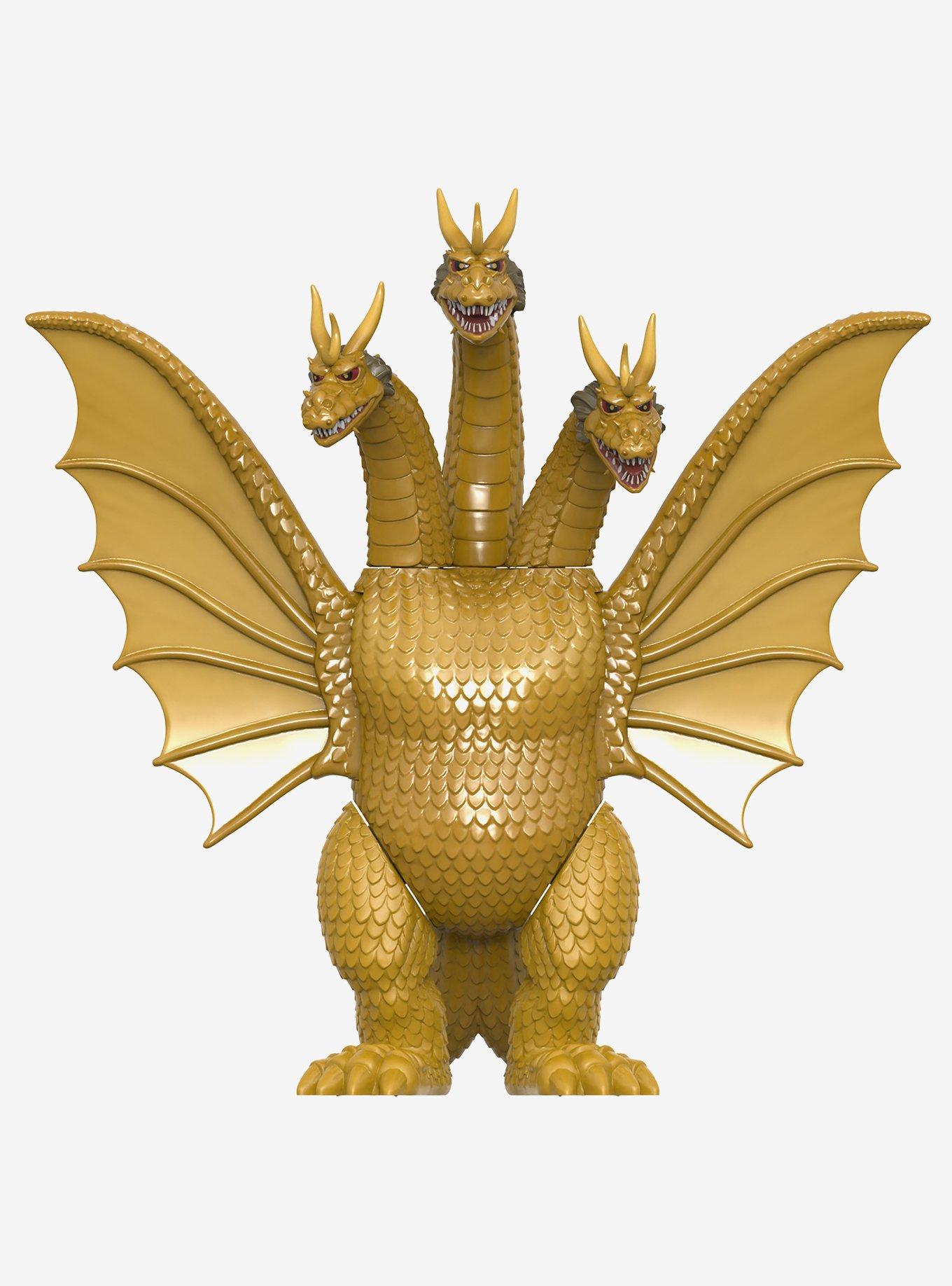 Super7 ReAction Godzilla King Ghidorah Figure, , hi-res