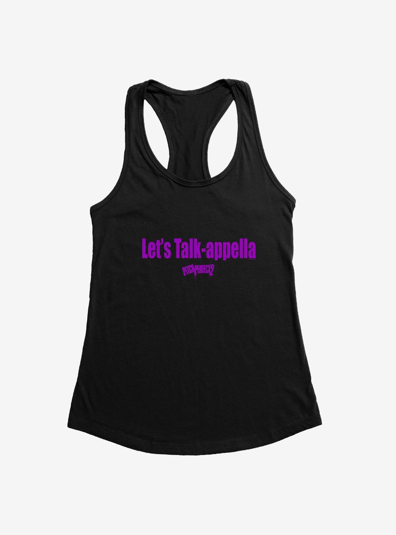 Pitch Perfect 2 Lets Talk-Appella Womens Tank Top, , hi-res