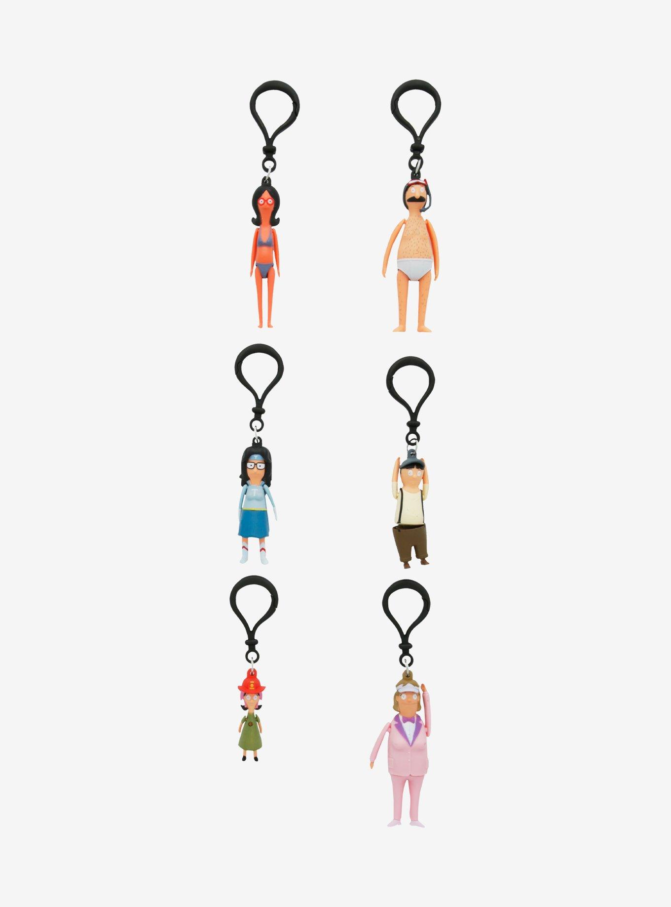 Hot Topic Bob's Burgers Chibi In Motion Blind Box Key Chain