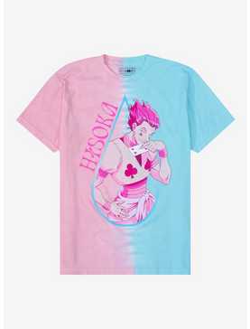 Hunter X Hunter Hisoka Split Tie-Dye Boyfriend Fit Girls T-Shirt, , hi-res