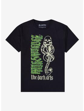 Harry Potter The Dark Arts Skull Snake Boyfriend Fit Girls T-Shirt, , hi-res