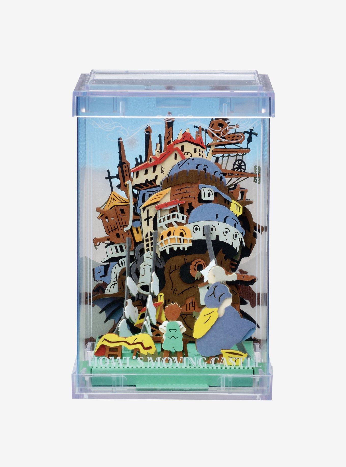 Ensky Studio Ghibli Howl's Moving Castle Good Weather for Laundry Day Paper Theater Cube, , hi-res