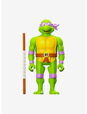 Super7 ReAction Teenage Mutant Ninja Turtles Toon Donatello Figure, , hi-res