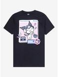 Kuromi Pixel Music Boyfriend Fit Girls T-Shirt, MULTI, hi-res