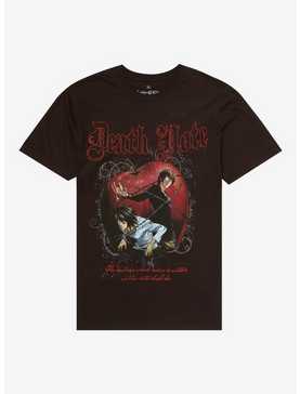 Death Note Light & L Goth Boyfriend Fit Girls T-Shirt, , hi-res
