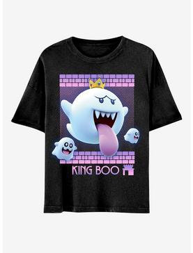 Super Mario Bros. King Boo Boyfriend Fit Girls T-Shirt, , hi-res