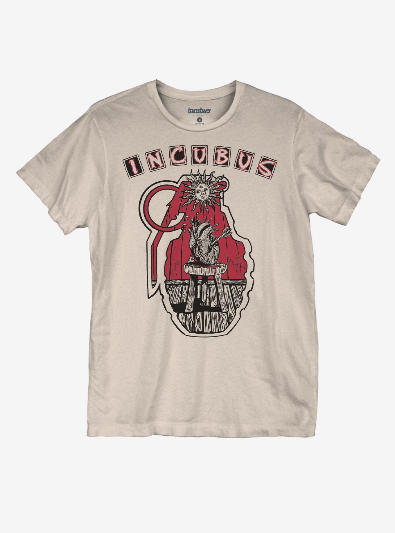 incubus shirt hot topic