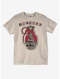 Incubus Heart Grenade Boyfriend Fit Girls T-Shirt, NATURAL, hi-res