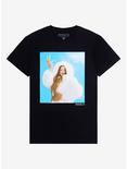 Rosalia Cloud Portrait Boyfriend Fit Girls T-Shirt, BLACK, hi-res