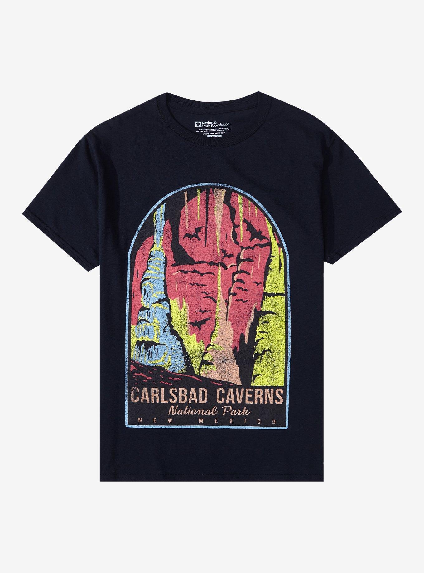 Carlsbad Caverns National Park Boyfriend Fit Girls T-Shirt, MULTI, hi-res